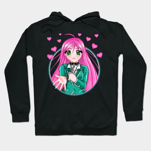 Girl cute Hoodie by Jenni